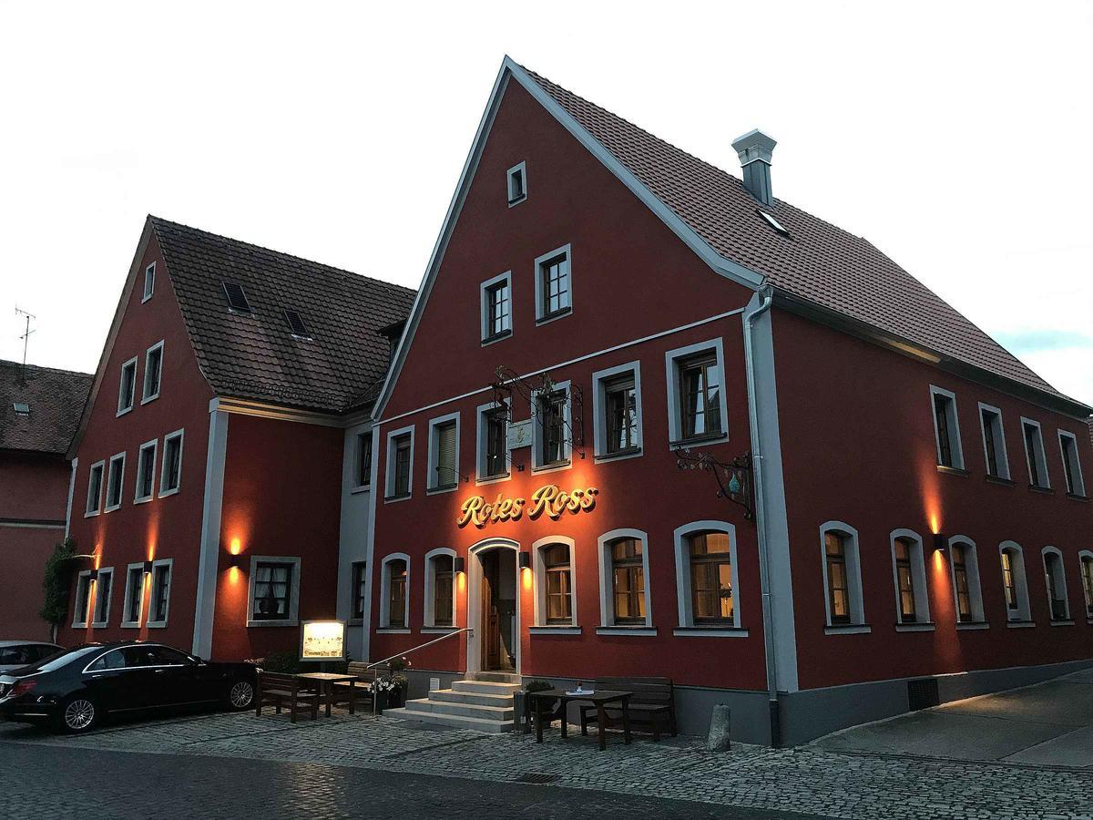 Hotel-Gasthof Rotes Ross Markt Einersheim Exterior photo