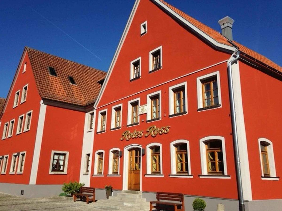 Hotel-Gasthof Rotes Ross Markt Einersheim Exterior photo